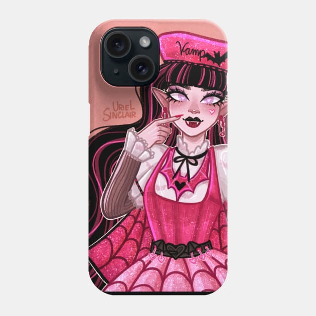 Draculaura - Haunt Couture Phone Case by withurie