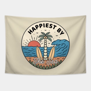 Happiest By The Sea Tapestry