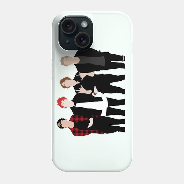 Fanart band Phone Case by SabineHoppakee