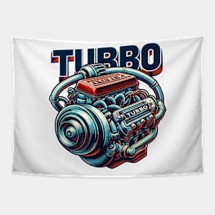 Turbo Engine Tapestry