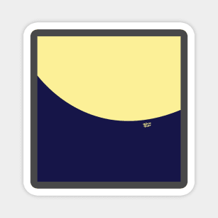 COLOR COUPLES CANARY YELLOW AND BLUE Magnet