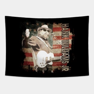 Flag vintage retro american idol hank singer Tapestry