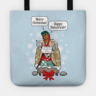 Merry Christmas! Happy Hanukkah? - Trading Places Tote