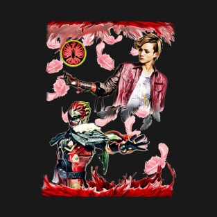 Kamen Rider Ankh Side-by-Side   (style #2) T-Shirt