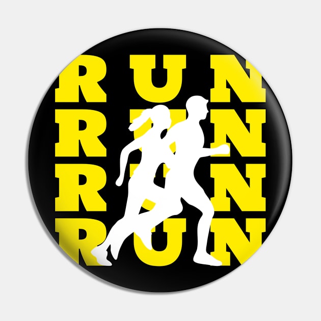 Run to be fit Pin by Istanbul