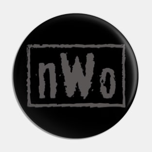 nWo Black & Black Pin