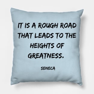 Inspiration Quote - Seneca Pillow