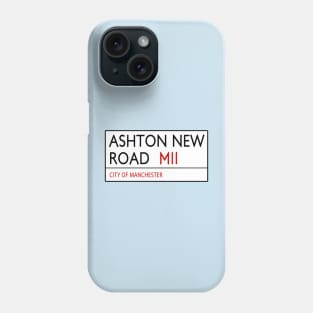 Ashton New Road Street Sign Manchester Phone Case