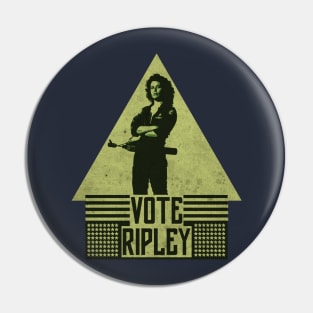 Vote Ripley Vintage Pin