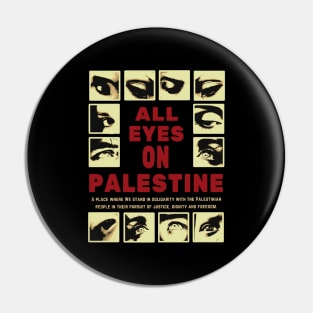 All Eyes On Palestine Pin