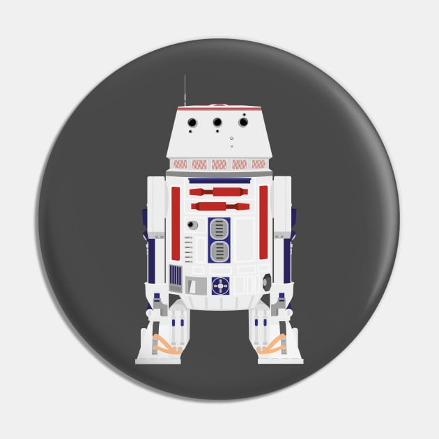 R5-D4 minimalistic Pin by mikineal97