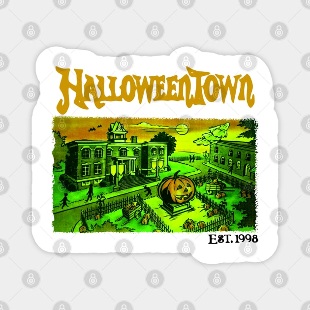 halloweentown 1998 disney halloween 2023 halloween party halloween town Magnet by fanidi