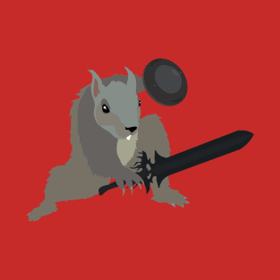 Warrior Squirrel T-Shirt