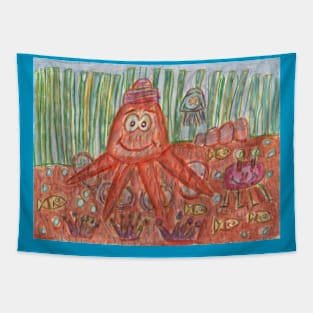 Marine Life Tapestry