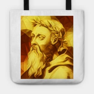 Heraclitus Golden Portrait | Heraclitus Artwork 8 Tote