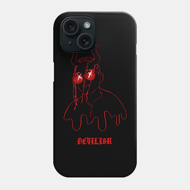 Chase Atlantic Devilish Phone Case by Mendozab Angelob