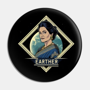 Earther Politician - Sci-Fi Pin