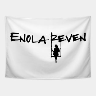 Enola Reven Girl Swing Black Tapestry