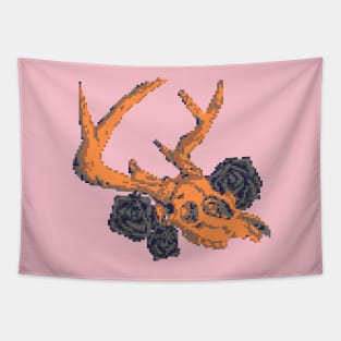 Deer Skull Tapestry