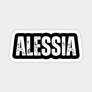 Alessia Name Gift Birthday Holiday Anniversary Magnet