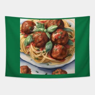 National Spaghetti Day - January 4 - Watercolor Tapestry