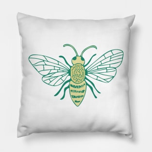 Bee Garden Pillow