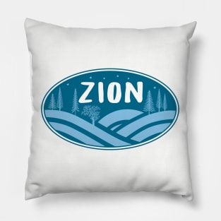 Zion National Park Utah Outdoors Pillow