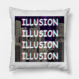 Illusion in the Matrix Pillow