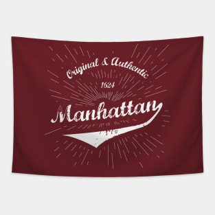 Original Manhattan City Shirt Tapestry