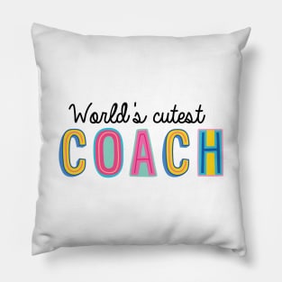 Coach Gifts | World's cutest Coach Pillow