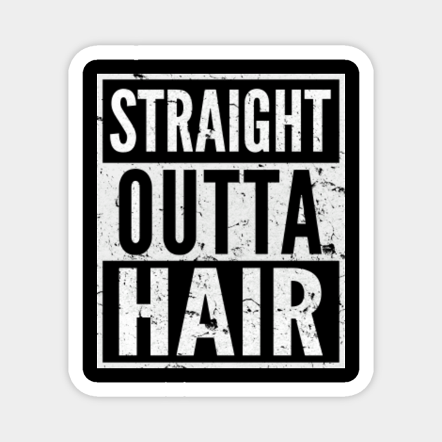 Mens Bald Guy Hair Loss Baldness Funny Joke - Bald ...