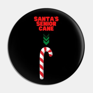 Santa Is Getting Older, Santa Cane, Santa's Senior Cane, Candy Cane, Santa Claus, Happy Holidays, Funny Xmas, Christmas Humor, Christmas Present, Merry Christmas Pin