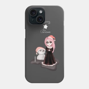 Black Xmas: A Merry Gothic Christmas Phone Case