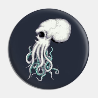 Skull Of Cthulhu Pin