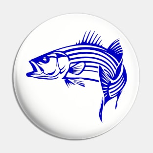 Striped Bass Pin