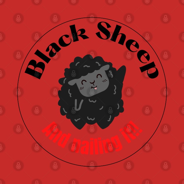 Black Sheep and nailing it design by FNRY