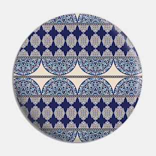 Arabesque Pattern (Decorative Border) Pin