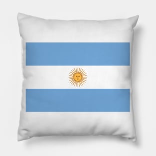 Flag of Argentina Pillow