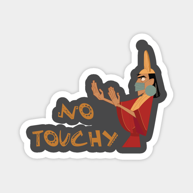 No Touchy Magnet by Alesh