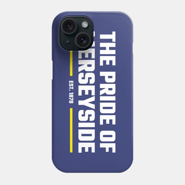 The Pride of Merseyside Phone Case by Footscore