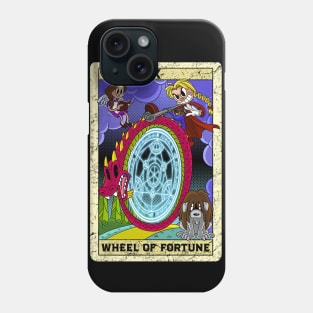 Ouroboros Alchemist Transmutation circle Wheel of Fortune X Tarot Card Phone Case