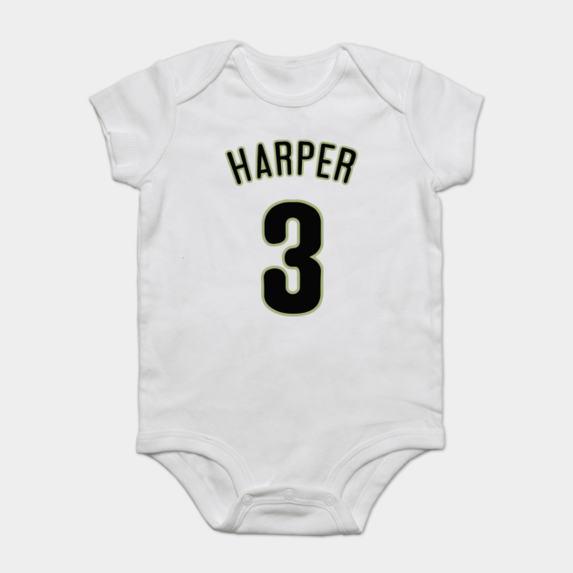 Bryce Harper Phillies - Bryce Harper Phillies Jersey - Baby Bodysuit