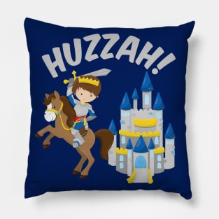 Huzzah Renaissance Fair Knight Pillow