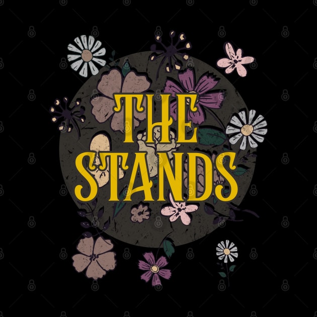 Aesthetic Stands Proud Name Flowers Retro Styles by BilodeauBlue