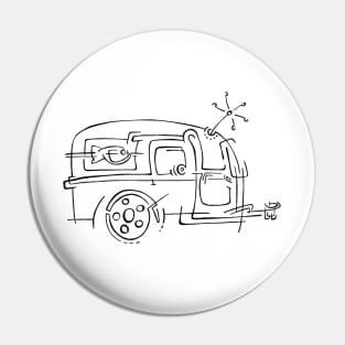 Caravan Pin