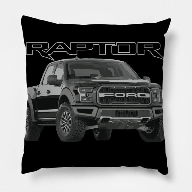 SVT RAPTOR Pillow by cowtown_cowboy