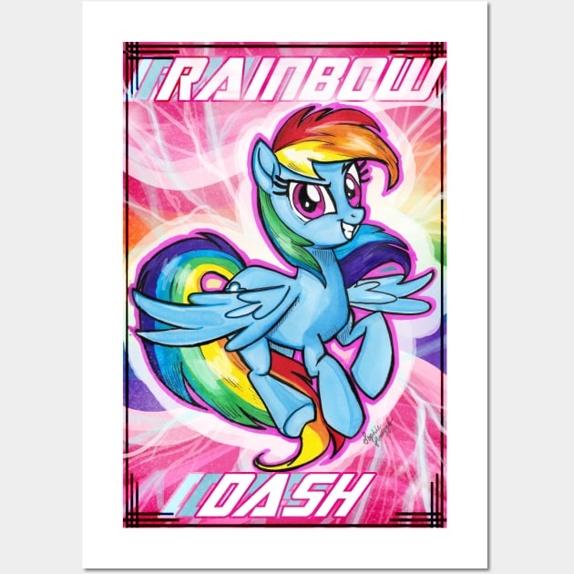 Rainbow Dash - My Little Pony Friendship is Magic Art Print Poster