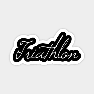 Triathlon T-Shirt Magnet