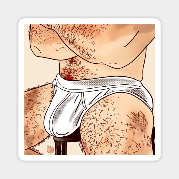 Tighty Whities (Ginger) Magnet by JasonLloyd