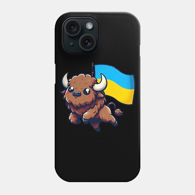 Ukraine Bison Dancing Phone Case by PunnyBitesPH